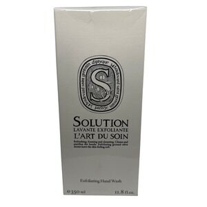 Diptyque‎ Paris Solution Lavante Exfoliante LArt Du Soin Luxery Soap Hand Wash